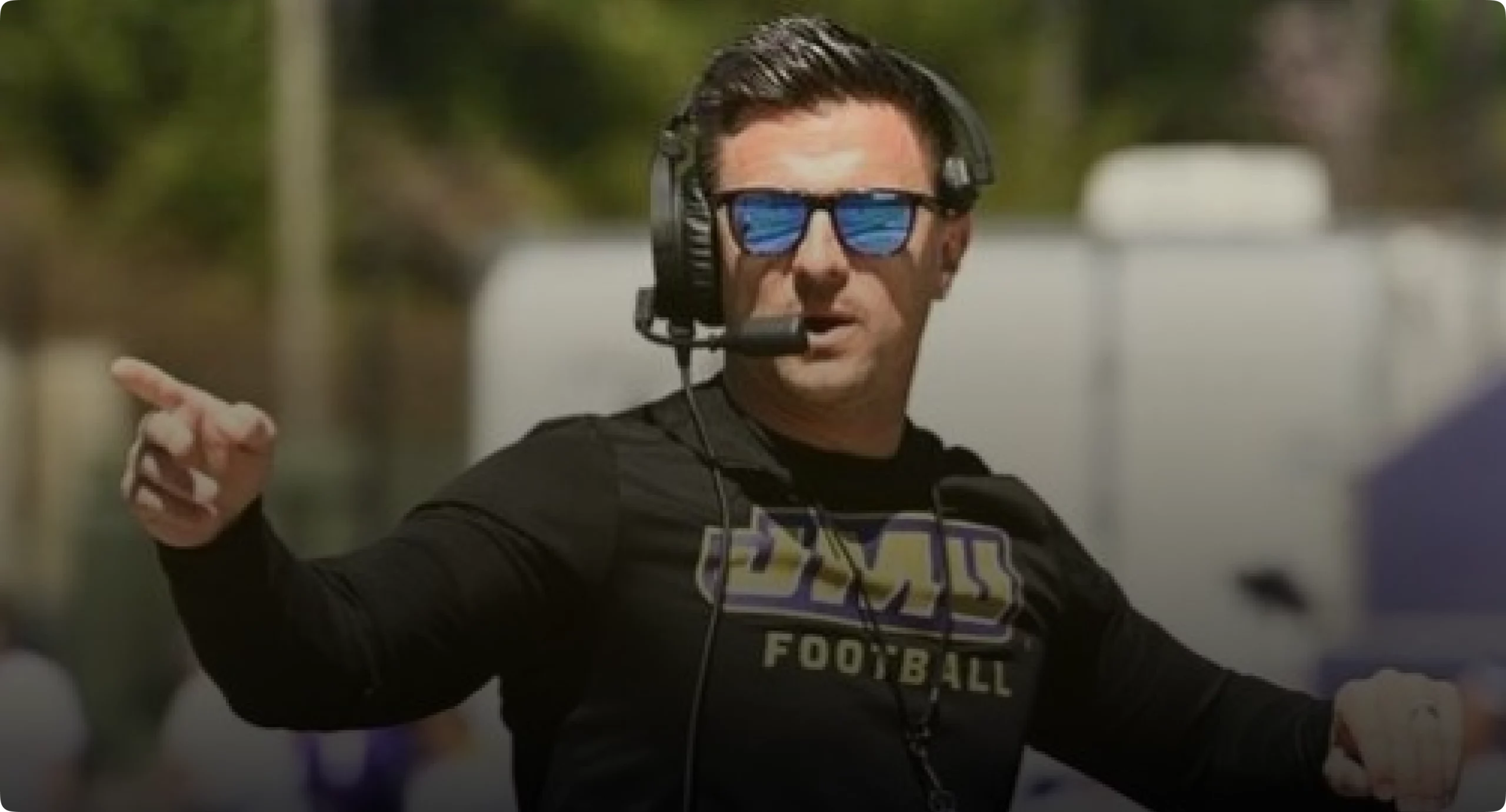 Bob Chesney JMU football alumni coach leading the alumni community